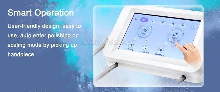 Dental Ultrasonic Scaler & Air Polisher Periodontal Therapy System Two in One PT-A